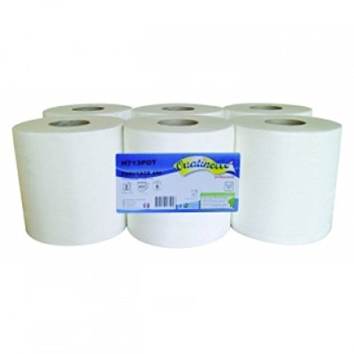 Essuie-mains pure ouate 2x21g/m² - Carton de 6 ...