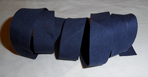Biais Uni Bleu Marine 20 Mm (X 2 Mètres)