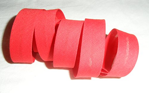 Biais Uni Rouge 20 Mm (X 2 Mètres)