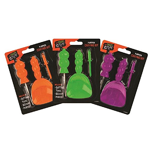 3x Halloween Kit de sculpture pour citrouille (...