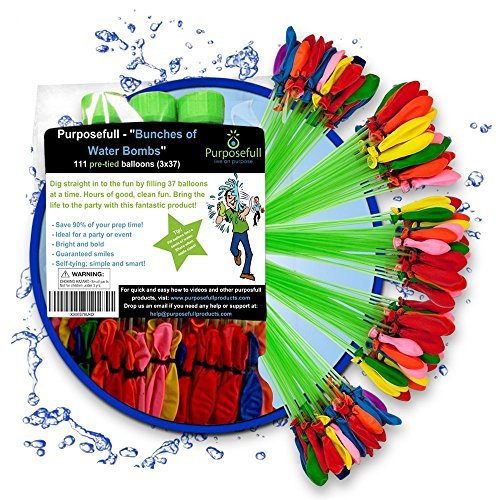 Bouquets de bombes à eau-111 pré-liés de ballon...