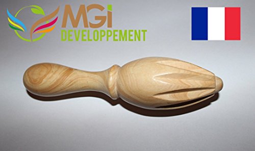 Presse citron et agrume en bois de buis made in...