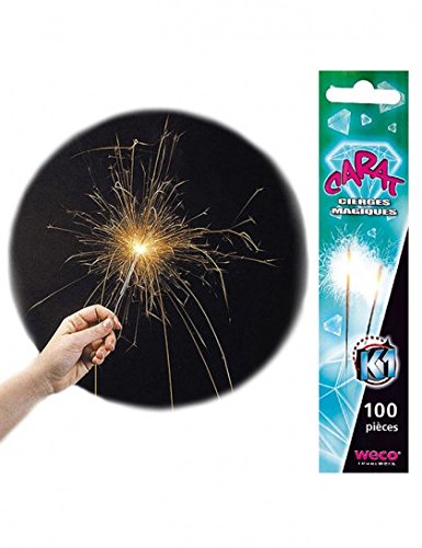 Cierges magiques 18 cm - 35 s (x100)