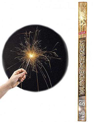 Cierges magiques 40 cm - 2 mn (x100)