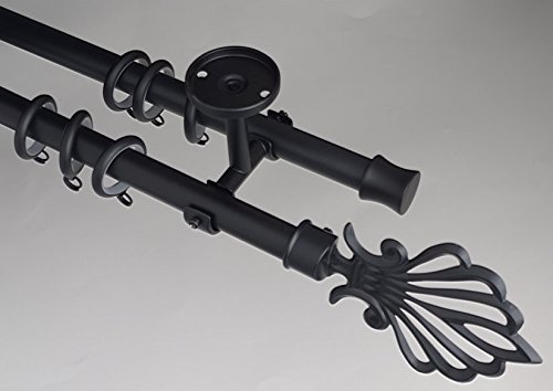 Tringle á Rideau et Double Rideau sur Support D...