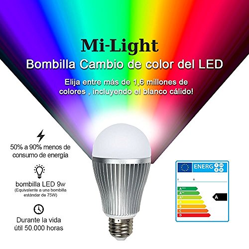 Expansion Mi-Ampoule: E27 LED 9W 1,6 million de...