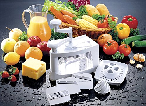 Machine salade spiral slicer 8 en 1, coupe-légu...