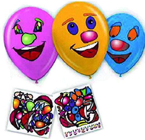 Globolandia globolandia - 10 Ballons rigolos avec stickers 0635346209246 (0635346209246)