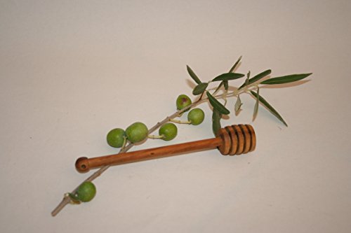 Cuillère à miel en bois d'olivier