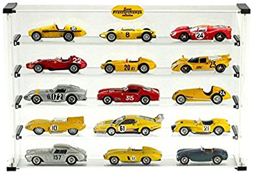 Ecurie Francorchamps - exc-ef - véhicule miniature - modèles à l'échelle - vitrine pour collection de 15 pièces - echelle 1/43 code EAN 0635346380280 