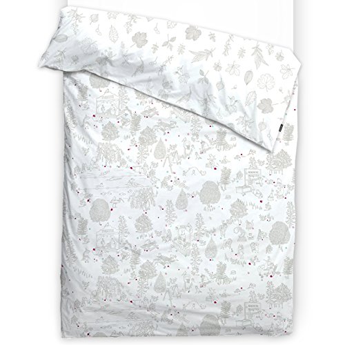 10-04 housse de couette 140*200cm foret ii 0635346832437 Louis Le Sec