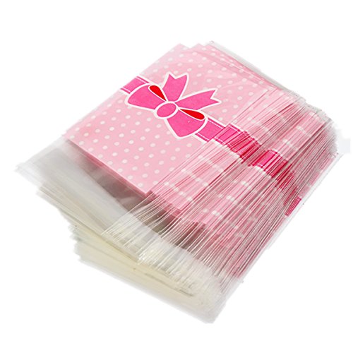 KINGSO 100 X Sac Sachet Pochette De Bonbons Bis...