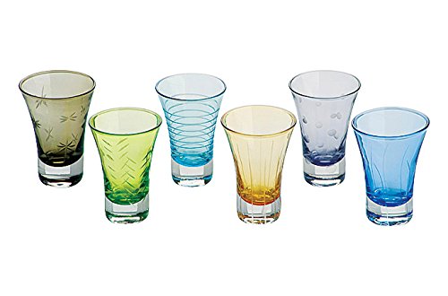 Twister lot de verres à shooters