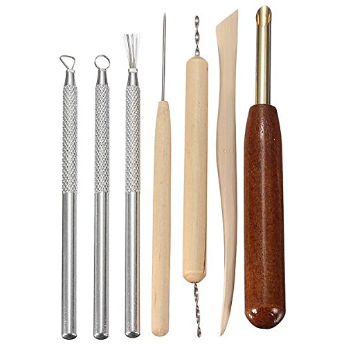 Set de 7 accessoires pour modelage poterie argile