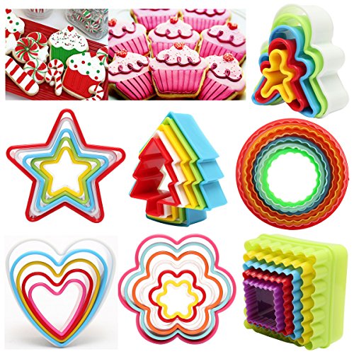 5pcs moule pâtisserie emporte pièce découpe gât...