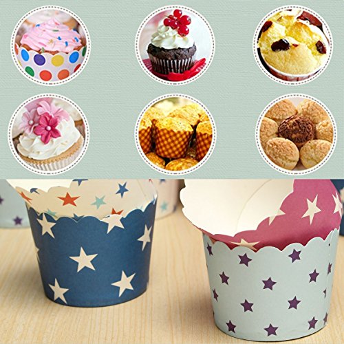 50pcs moule caissette muffin papier cupcake gât...