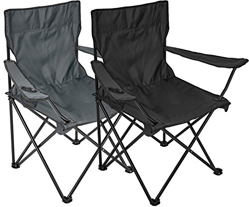 2 x chaise pliante chaise de camping avec porte...