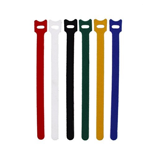 Attaches-câble Sangles Velcro à 6 Couleurs