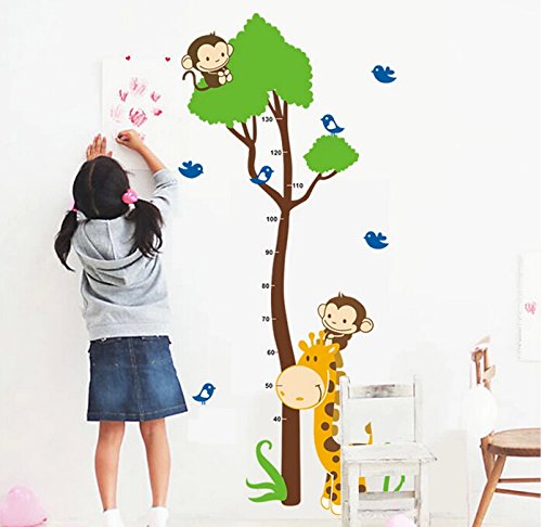 Chambre de bebe de bande dessinee singe Girafe ...