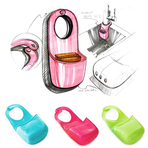 Rangement cuisine 1pc creative pliante silicone...