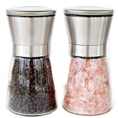 2 sets moulin poivre moulin sel salière poivriè...
