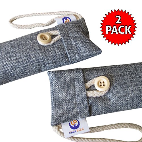 UberPakk uberpakk Odeur Absorber contenir de sac Inserts de déodorant sans odeur avec charbon actif, naturelles Déodorant, élimine les odeurs des animaux, Chaussures, fumée, réfrigérateur, poches de voyage et sport - Bien de prévention de la moisissure code EAN 0638264380172 