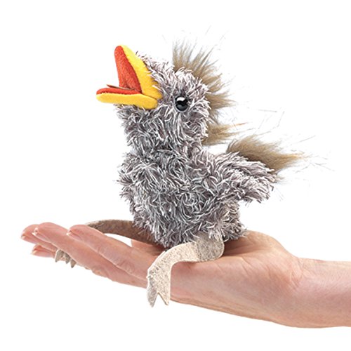 Mini bébé marionnette de doigt en forme d'oiseau