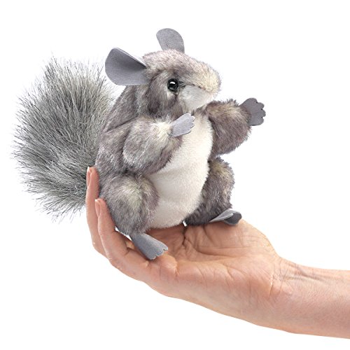 Folkmanis Mini chinchilla marionnette de doigt code EAN 0638348027597 