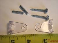 2 Paire?: Transparent Mini store hold-downs, St...