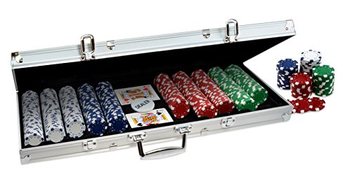 Merchant Ambassador Jeu ProPoker à 500 jetons dans un coffret en aluminium code EAN 0638936825512 