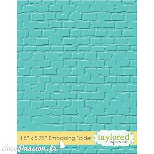 Classeur gaufrage taylored fond mur 12 x 15 cm