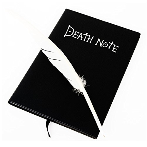 Death note notebook & feather pen book japan an...