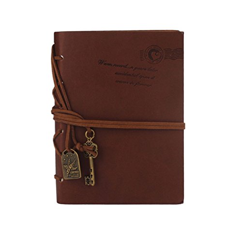 160 page retro vintage classique en cuir bound ...