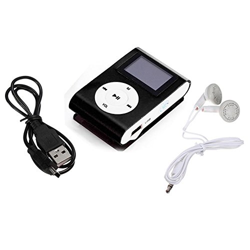 Mini usb clip mp3 screen support joueur lcd 32 ...
