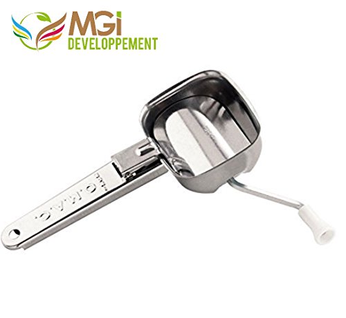 moulin à fines herbes en inox made in Italy hau...