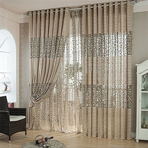 Rideaux Salon Design Moderne Kolylong 1PC Arbre...
