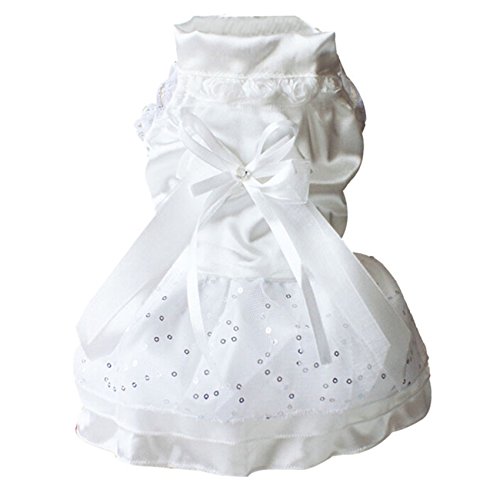 2016 mode pet puppy chiens fille princesse vête...