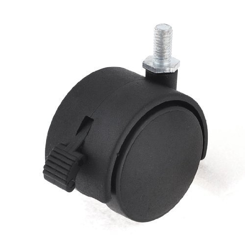 Noir 2 roues diamètre 50 mm Rotation à 360° pou...