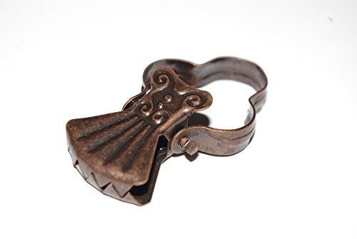 Clips Anneaux pour Rideaux - Cuivre Antique Ø10...