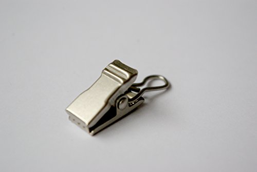 Clips pour Rideaux - Argenté Antique (Pack de 20)