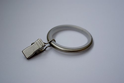 Clips silencieux pour Rideaux - Argenté Antique...