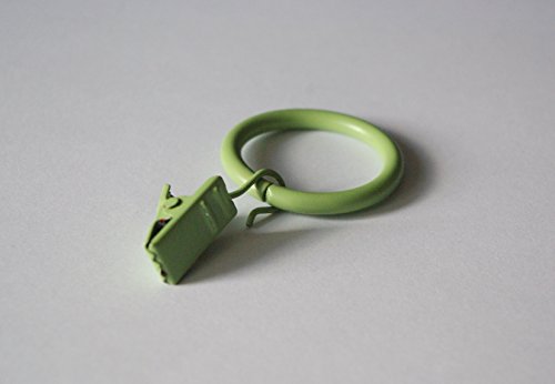 Clips Anneaux pour Rideaux - Vert Ø30mm