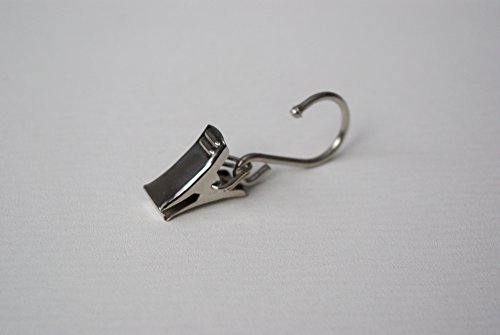 Crochets Pour Rideaux - Argenté Brillant Ø16 (P...