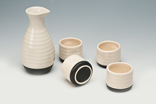 Yokohama set à saké en grès 5 pièces
