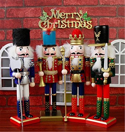 Paquet de 4 noël casse-noisette soldat cadeau d...