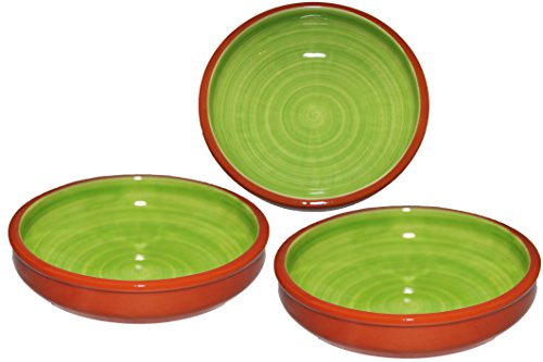 Purple Olive Fait main en céramique rond de service/salade/pâtes bol 3 x 3 x 3 (Pistache) 0642968547519 (0642968547519)