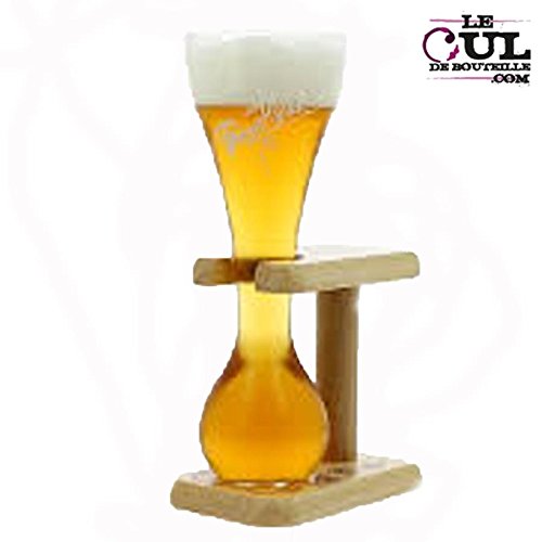 Le cul de bouteille Verre à Bière Kwak + Bois. code EAN 0642968944363 