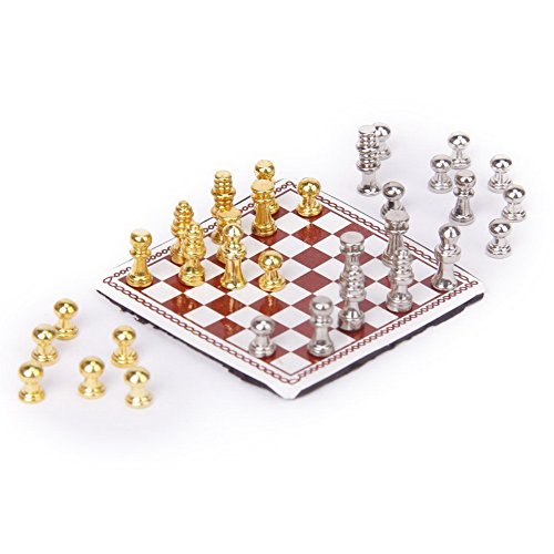 1 set modššle 01:12 mini dollhouse mšštal chess...