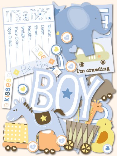 Papier cartonné Die-Cuts-Itsy Bitsy petit garçon