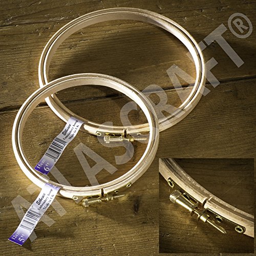 Cercle à broder en bois Duo Ensemble - 12,5 Et ...
